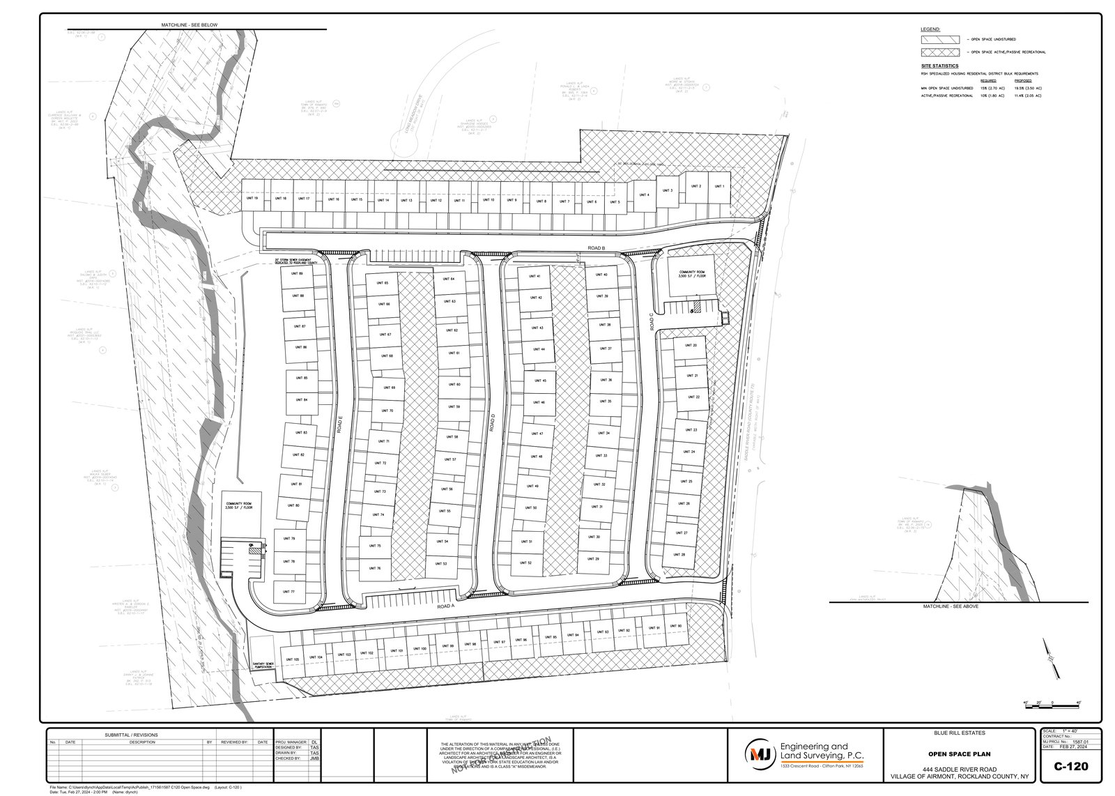 Blue Rill open space plan
